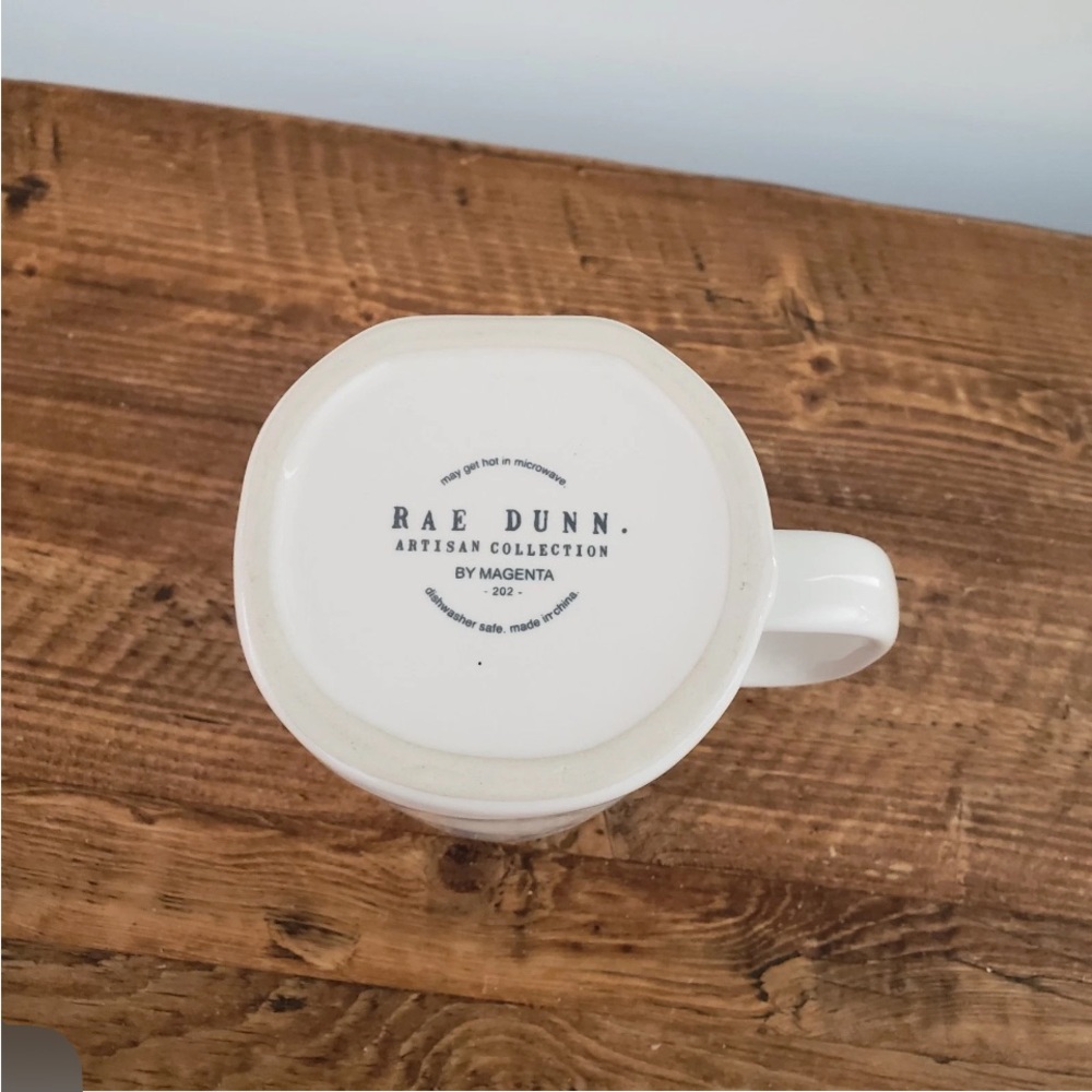 Rae Dunn Magical Mug with White and Purple Design - Picture 4 of 4